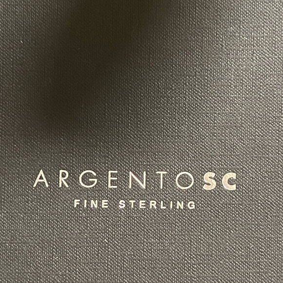 ARGENTO SC - Sterling Silver Hammered Frame - 5 x 7 Made in Italy - Picture 7 of 8